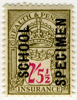 (87) 2/5½d Olive &Violet (1946)