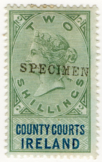 (19) 2/- Green & Blue (1882)