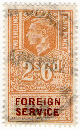 (04) 2/6d Gold & Brown (1951)