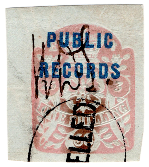 (01) 1/- Rose (1868)