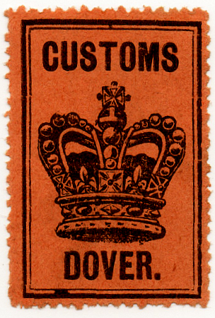Customs Label - Dover