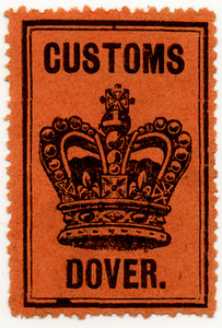 Customs Label - Dover