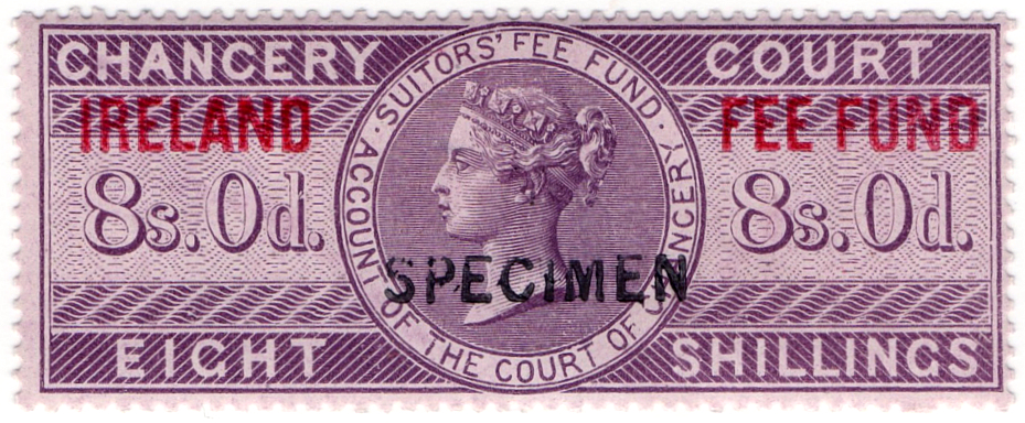 (24) 8/- Lilac (1867)