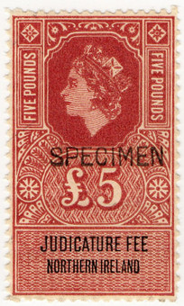 (42) £5 Claret Red & Black (1971)