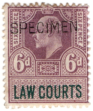 (33) 6d Lilac & Green (1903)