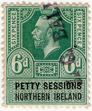 (04) 6d Green & Black (1921)