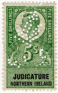 (20) 5/- Green & Black (1948)