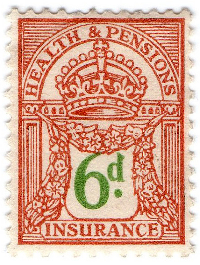 (43) 6d Brown & Green (1925)