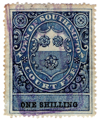 (02) 1/- Blue (1878)