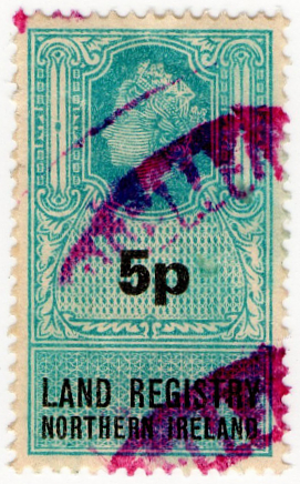 (un) 5p Cyan & Black (1971)