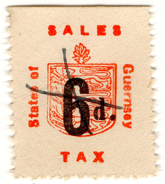 (52) 6d Orange & Black (1940)