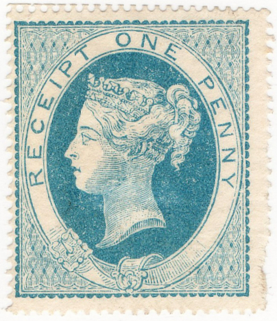 (02) 1d Blue (1853)