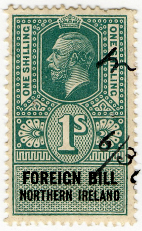 (20) 1/- Green & Black (1921)