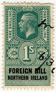 (20) 1/- Green & Black (1921)