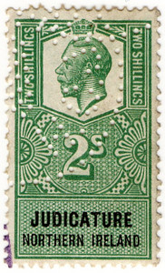 (07) 2/- Green & Black (1921)
