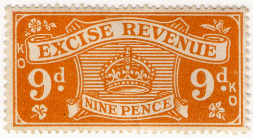 (63) 9d Yellow-Brown (1934)