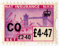 (un) £4.47 Magenta & Purple (1971)