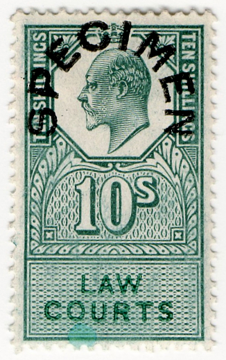 (37) 10/- Green & Green (1903)