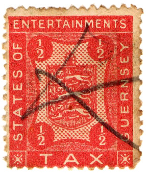 (01) ½d Carmine (1919)