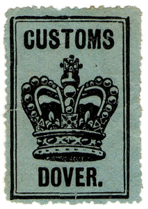Customs Label - Dover