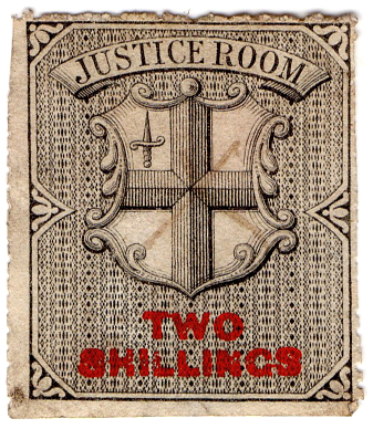 (04) 2/- Black & Scarlet (1871)