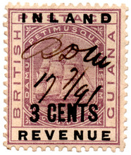 (19) 3c Lilac & Black (1888)