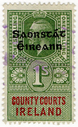 (103) 1/- Green & Red (1922)