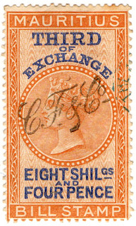 (21) 8/4d Brown & Blue (1869)