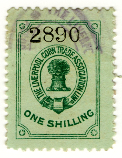 (15) 1/- Green on Green (1897)
