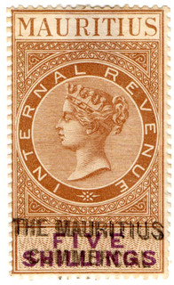 (11) 5/- Brown & Purple (1869)