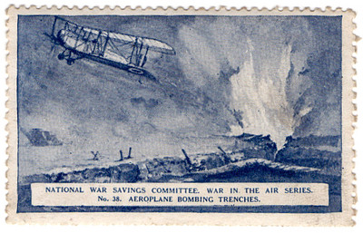 Aeroplane Bombing Trenches