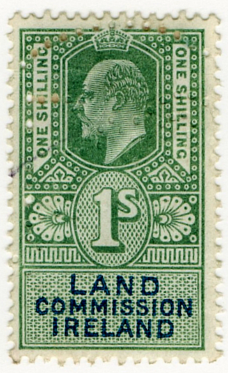 (13) 1/- Green & Blue (1902)
