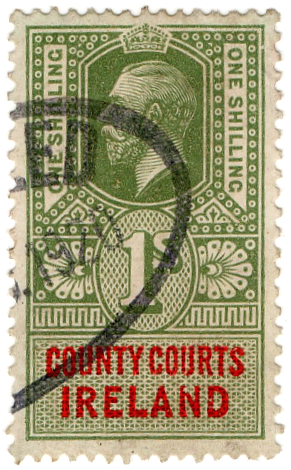 (70) 1/- Green & Red (1912)