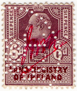 (03) 6d Purple & Red (1906)