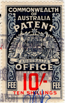 (04) 10/- Blue & Red (1953)