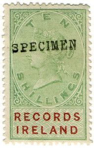 (04) 10/- Green & Red (1893)