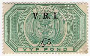 (98) £5  Green (1900)