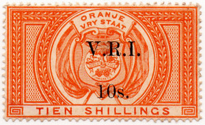 (93) 10/- Orange (1900)
