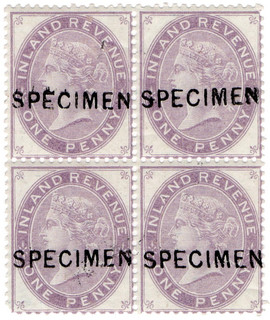 (27) 1d Lilac (1878)