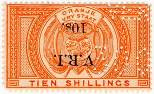 (93) 10/- Orange (1900)