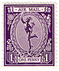 Mercury Airmail Stamps