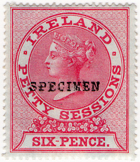 (09) 6d Red (1881)