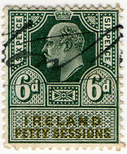 (13) 6d Green & Olive (1902)